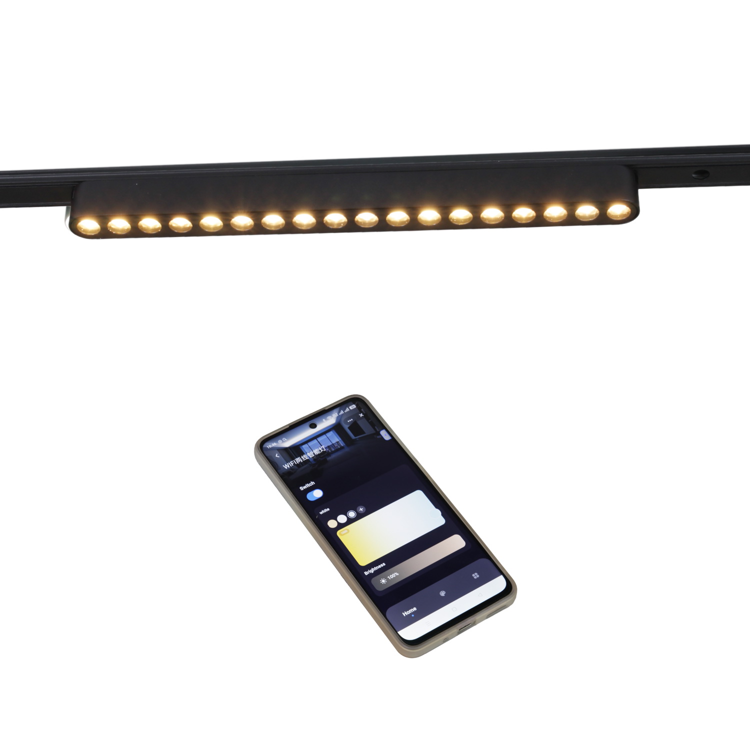 13002-9.3-001UR magnetic LED16W BK CCT+SMART