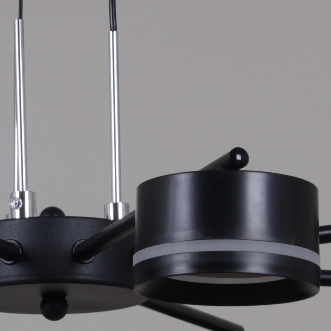 19490-0.4-4+4 Black светильник потолочный