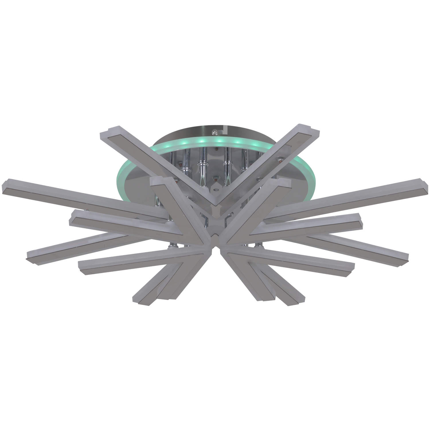 09824-3.3-4+4C CR (RGB) светильник потолочный