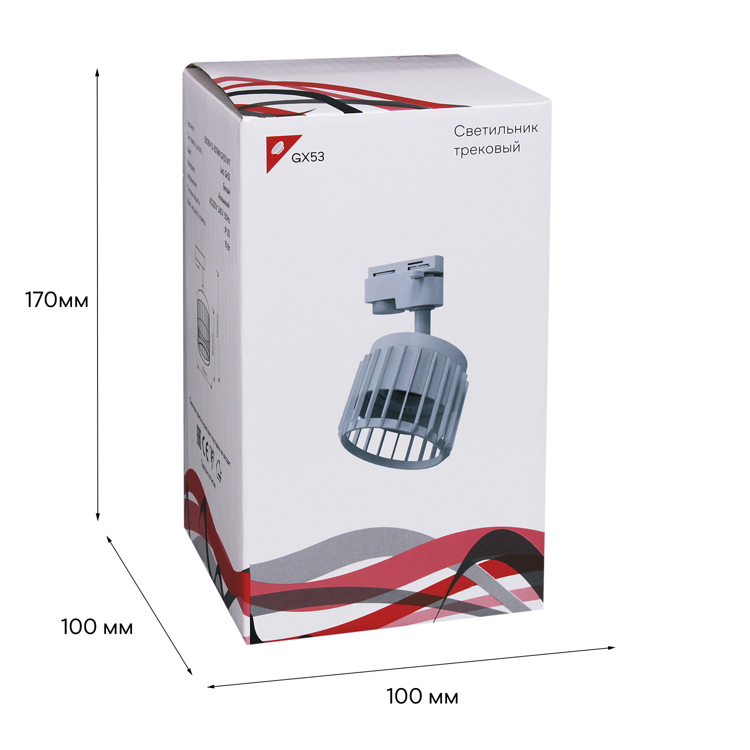 53018-9.3-001MN GX53 WT светильник точ.