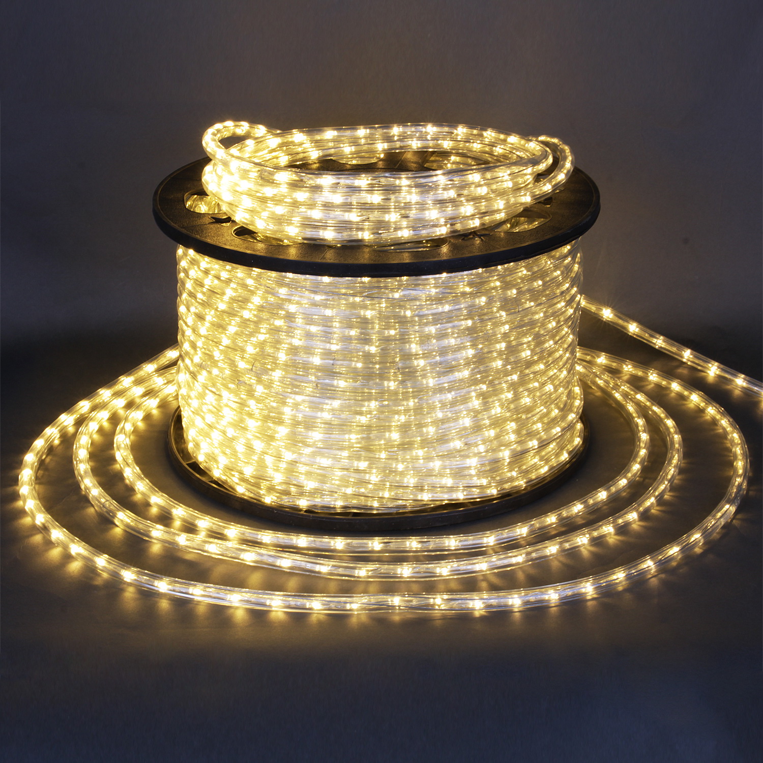 13-2W-100M-220V-LED-U WW дюралайт круглый