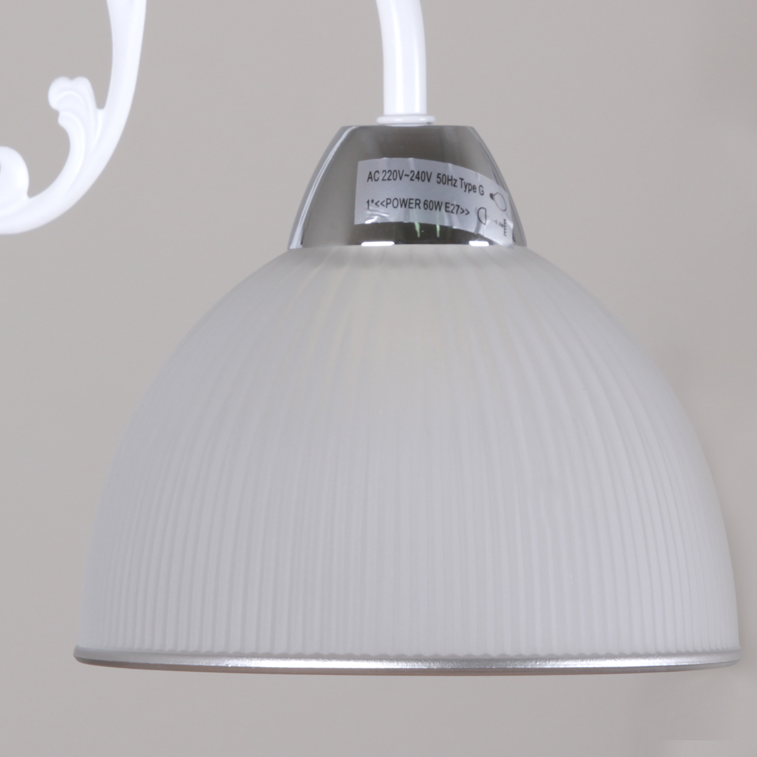 62410-0.3-03 WH+CR светильник потолочный