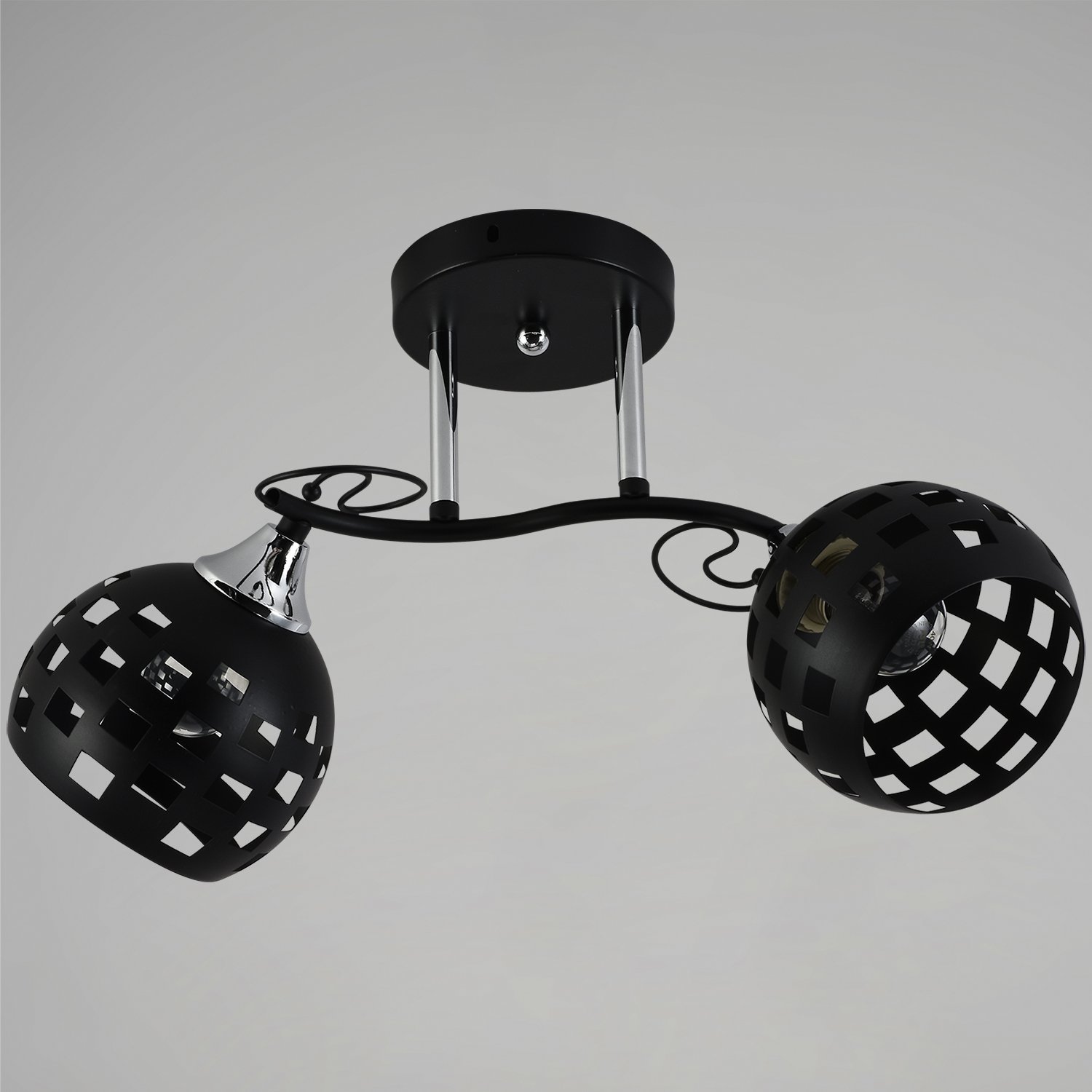 01381-0.3-02 BK+CR светильник потолочный