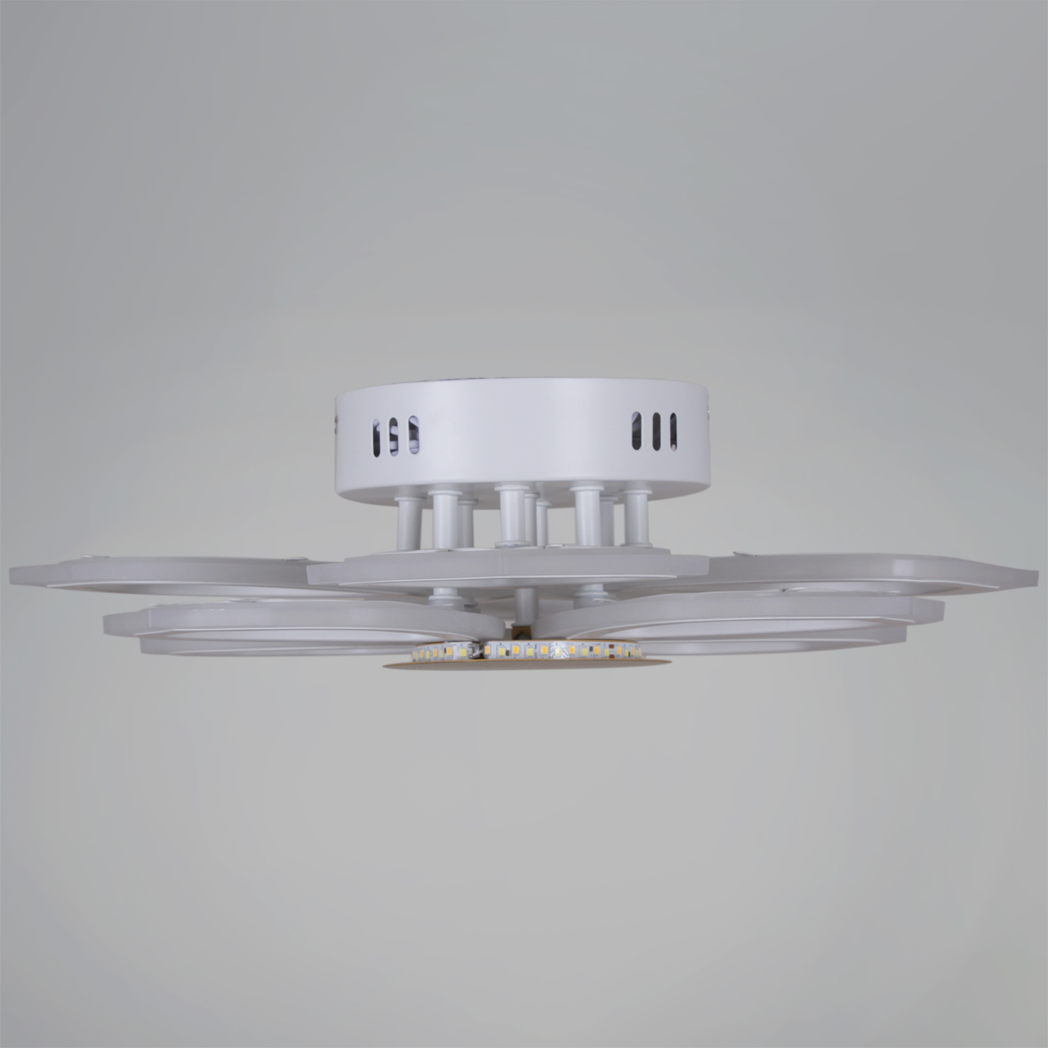 CLL 07299-0.3-4+4+1 WH+WOOD светильник потолочный