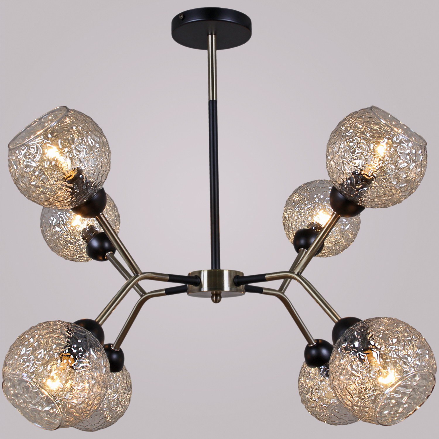 IL0268-8PSQ-79 BK AB светильник потолочный