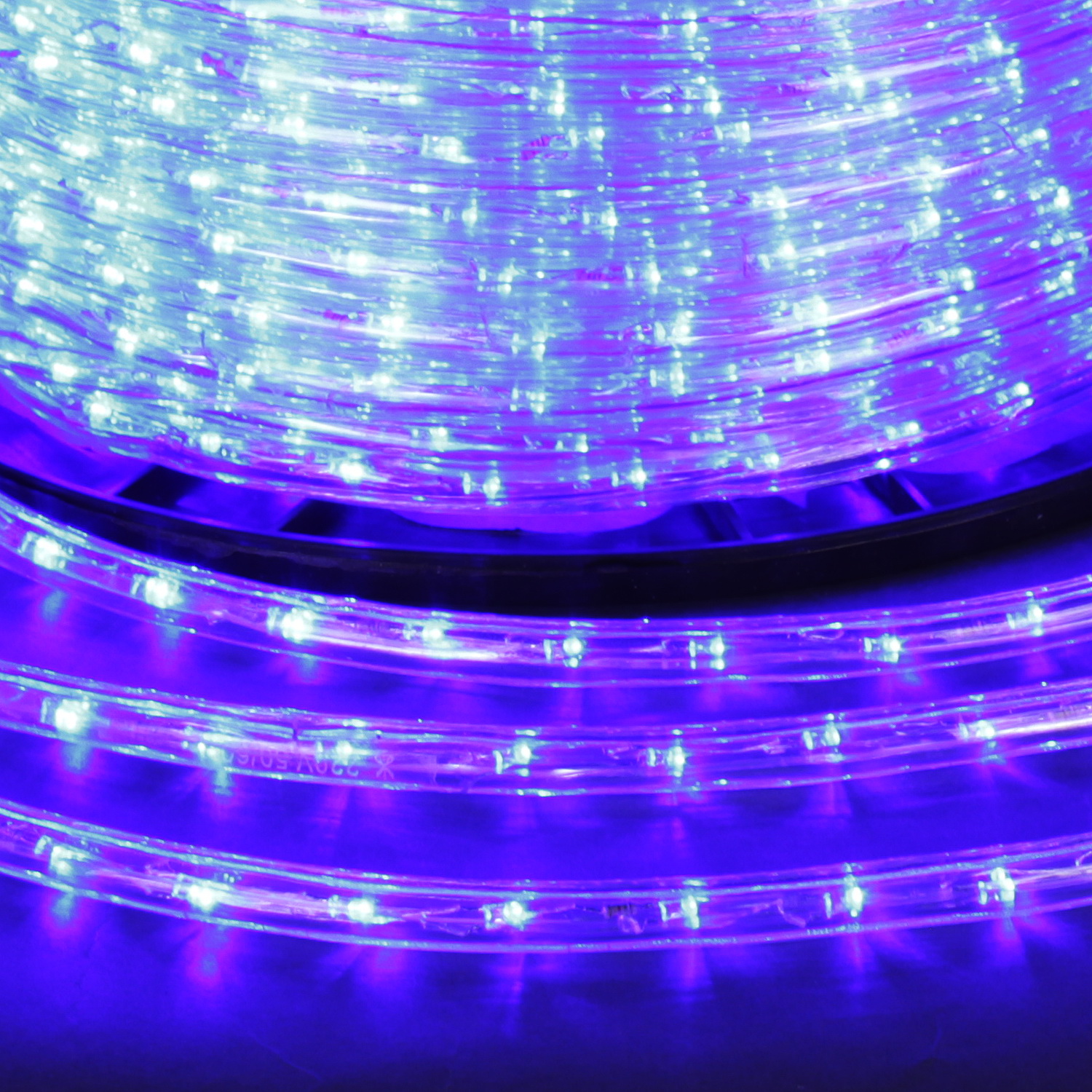 13-2W-100M-220V-LED-U BL дюралайт круглый